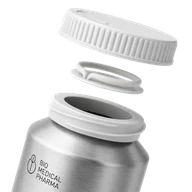 Illustration of the AluSafe aluminium can, seal and lid